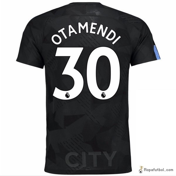 Camiseta Manchester City Replica Tercera Ropa Otamendi 2017/18